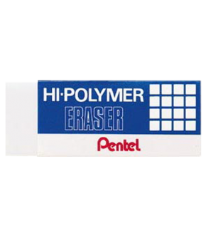 Pentel Öğrenci Silgisi Hi-Polymer Büyük ZEH10 (1 Adet)