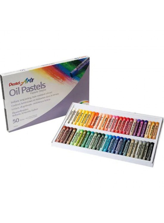 Pentel Pastel Boya Yağlı 50 Lİ PHN-50