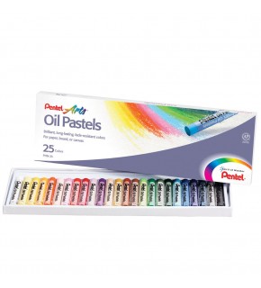 Pentel Pastel Boya Yağlı Karton Kutu 25 Lİ PHN-25