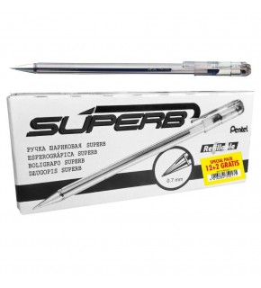 Pentel Roller Kalem Yağ Bazlı 0.7 MM Siyah (1 Adet)