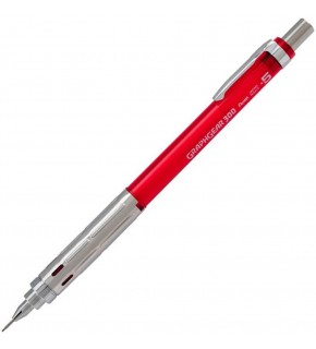 Pentel Teknik Çizim Ve Yazı Versatili 0.5 MM Kırmızı GraphGear 300