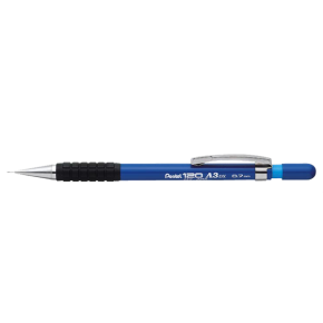 Pentel Versatil Kalem  Genel Kullanım İçin Tutaçlı 0.7 MM Mavi A317-C
