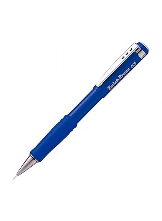 Pentel Versatil Kalem Twıst Metal Klipsli Büyük Boy Silgili 0.5 MM QE515-CX