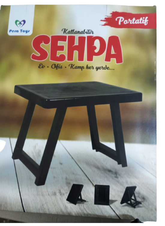 Pera Katlanabilir Sehpa 40x50 y:40cm 44004 Pera Katlanabilir Sehpa 40x50 y:40cm 44004