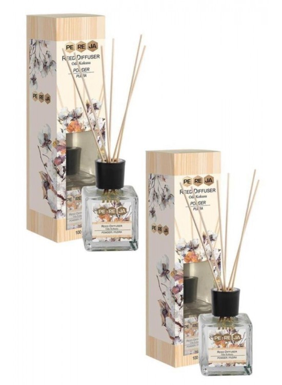 Pereja Diffuser 100ml Pudra Çubuklu Oda Kokusu Pereja Diffuser 100ml Pudra Çubuklu Oda Kokusu