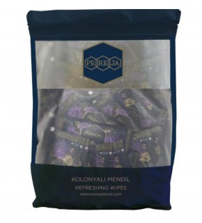 Pereja Elegans Kolonyalı Mendil 50li 7x12