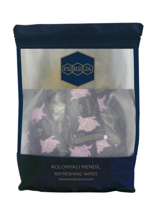 Pereja Kaşmir Kolonyalı Mendil 7x12 50li