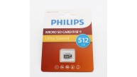 Philips 512GB A1 V30 MicroSDXC Hafıza Kartı (Adaptörsüz)