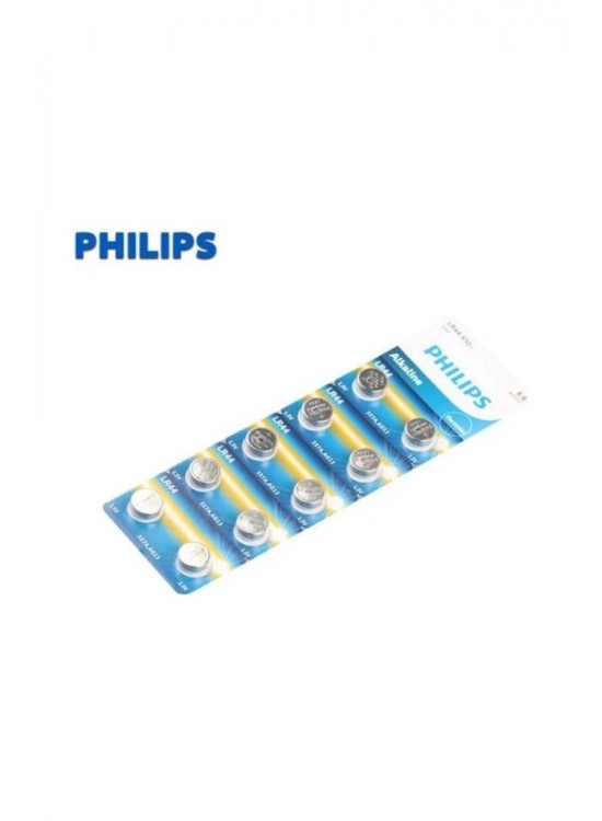 Philips Alkaline Pil 1.5V (lr44 / Lr1154) 10 Lu Philips Alkaline Pil 1.5V (lr44 / Lr1154) 10 Lu