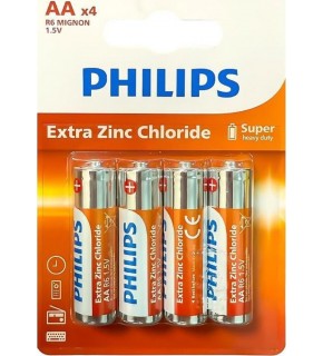 Philips Longlife Kalem Pil AA 4 Lü Ph-r6l4b/10