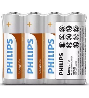 Philips Longlife Kalem Pil AA 4 Lü Ph-r6l4f/10