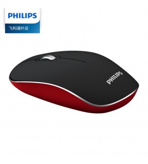 Philips SPK7323HS-93 Black and Red Kablosuz Sessiz Optik Mouse