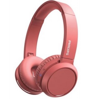 Philips TAH4205 Kablosuz Kulak Üstü Mikrofonlu Bluetooth Kırmızı Kulaklık