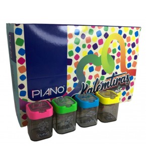 Piano Kalemtıraş Kare Neon Ckt-278 (1 Adet)