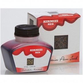 Picador Dolma Kalem Mürekkebi 57 ML Kırmızı (1 Adet)