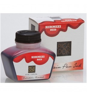 Picador Dolma Kalem Mürekkebi 57 ML Kırmızı (1 Adet)