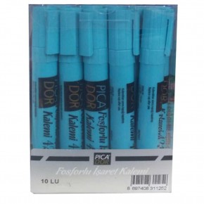 Picador Fosforlu Kalem Pastel Mavi 421 KX 086 (1 Adet)