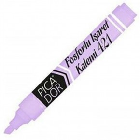 Picador Fosforlu Kalem Pastel Mor 421 (1 Adet)