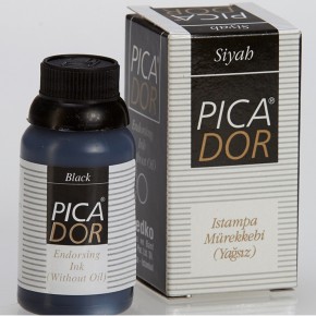 Picador Istampa Mürekkebi 30 CC Siyah (1 Adet)