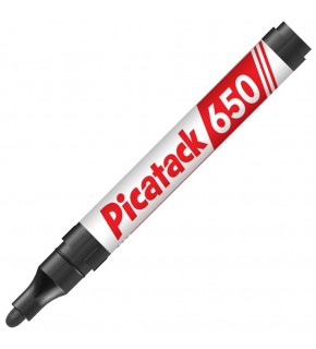 Picador Permanent Marker 1,5-3 MM Yuvarlak Uç Siyah 650 (1 Adet)