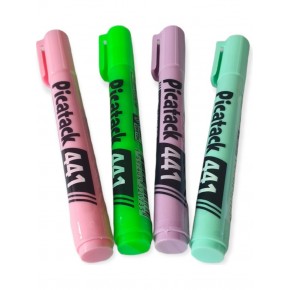 Picatack Fosforlu Kalem Pastel 4 Lü 441