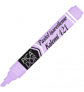 Picatack Fosforlu Kalem Pastel Mor 441 (1 Adet)