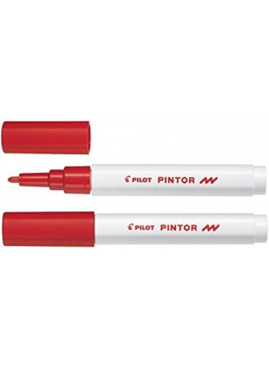 Pilot Pintor (F) Kırmızı SW-PT-F-R (1 Adet)