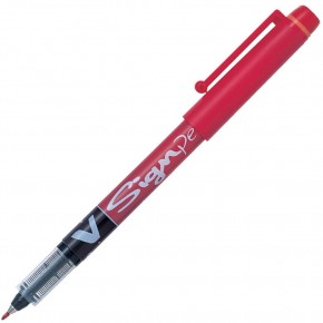 Pilot Roller Kalem Signo Pen İmza Kalemi Kırmızı SW-VSP-R (1 Adet)