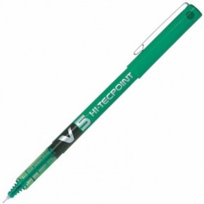 Pilot Roller Kalem V-5 HıtecPoint Yeşil (1 Adet)