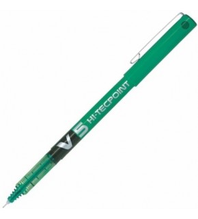 Pilot Roller Kalem V-5 HıtecPoint Yeşil (1 Adet)