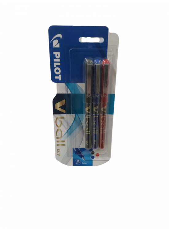 Pilot Roller Kalem V Ball 0.7 Mm 3 lü Set