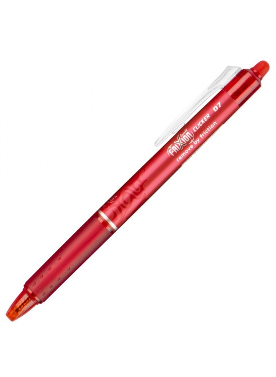 Pilot Tükenmez Kalem Frixion Clicker Bilye Uç Silinebilir 0.7 MM Kırmızı BLRT-FR7-R (1 Adet) Pilot Tükenmez Kalem Frixion Clicker Bilye Uç Silinebilir 0.7 MM Kırmızı BLRT-FR7-R (1 Adet)