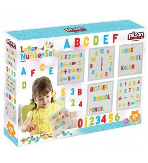 Pilsan İnovatif Harf Ve Rakam Seti 222Pr 03297