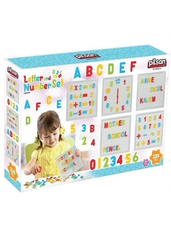 Pilsan İnovatif Harf Ve Rakam Seti 222Pr 03297 Pilsan İnovatif Harf Ve Rakam Seti 222Pr 03297