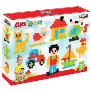 Pilsan Oyuncak Çıtçıt Bloklar 224 Lü 03284