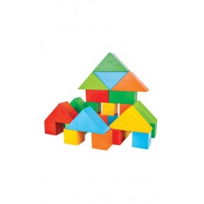 Pilsan Oyuncak Geometrik Büyük Şekiller 30 Parça 03235