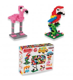 Pilsan Oyuncak Pixel 3D Bloklar 1750 Parça 03616