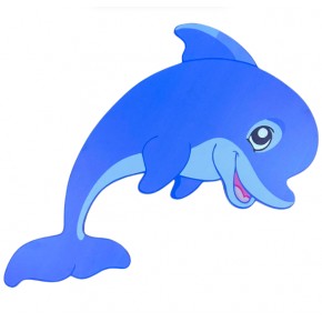 Piramit Ahşap Hayvan Figürü Yunus Balığı