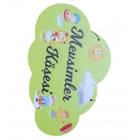 Piramit Mevsimler Köşeşi 40cm