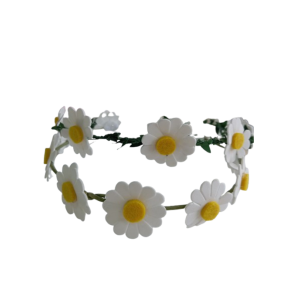 Piramit Papatya Çember Taç (1 Adet)