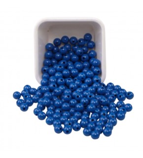 Plastik Boncuk 10Mm 500Gr Lacivert B0047