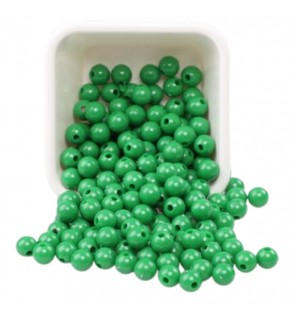 Plastik Boncuk 10Mm 500Gr Yeşil B3986
