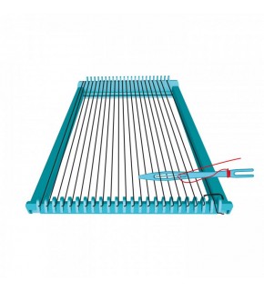 Plastik Halı Dokuma Tezgahı 23x30