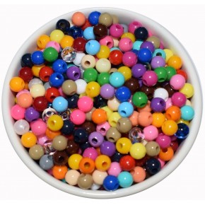 Plastik Makrome Boncuk 6Mm K.Askılı 12704