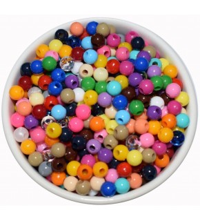 Plastik Makrome Boncuk 6Mm K.Askılı 12704