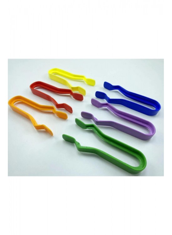 Plastik Maşa Cımbız 7cm10 lu