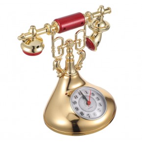 Plastik Telefon Masa Saati 446