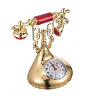 Plastik Telefon Masa Saati 446