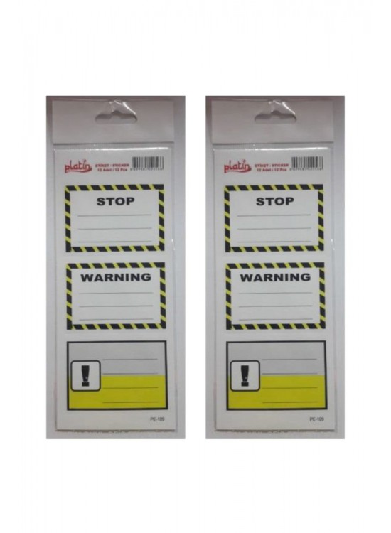 Platin Okul-Ofis Etiketi 8,5x19,5 PE-109 (1 Adet)