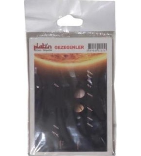 Platin Sticker Gezegenler 8.5x12 S0024